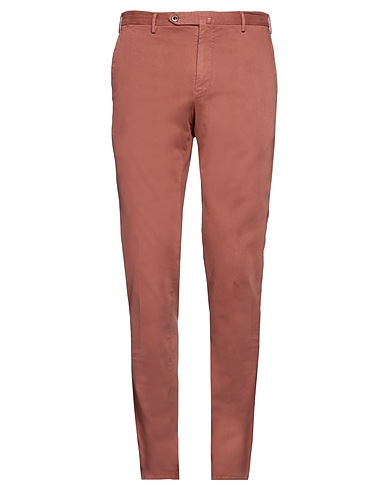 PT Torino Casual trouser Rust 95% Cotton, 3% Cashmere, 2% Elastane