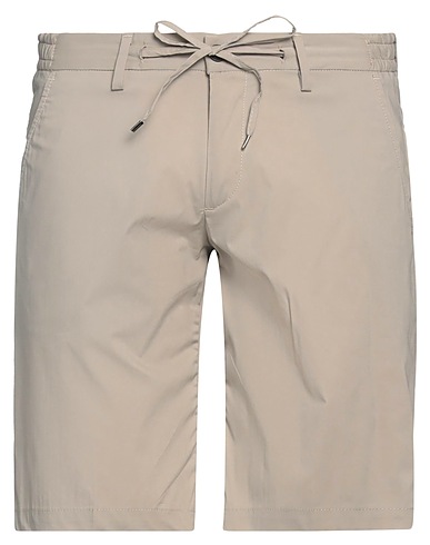 4/10 FOUR.TEN INDUSTRY Shorts & Bermuda Taupe 97% Cotton, 3% Elastane