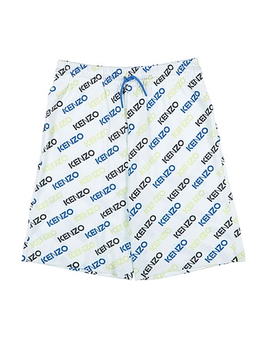 KENZO KIDS Shorts & Bermuda White 100% Cotton