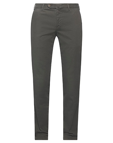 PT Torino Casual trouser Charcoal 97% Cotton, 3% Elastane