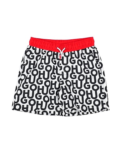 HUGO Swim shorts White 100% Polyester
