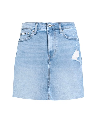 DKNY Denim skirt Blue 99% Cotton, 1% Elastane