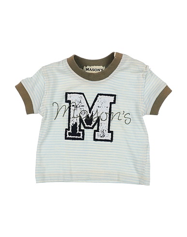 MASON'S T-Shirt Himmelblau 100% Baumwolle