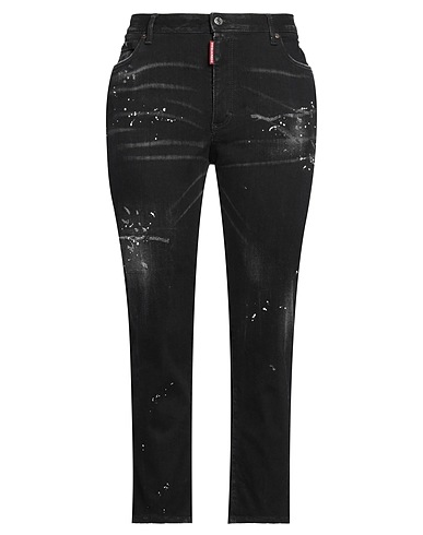 DSQUARED2 Denim trousers Black 80% Cotton, 11% Lyocell, 5% Elastomultiester, 4% Elastane, Polyamide