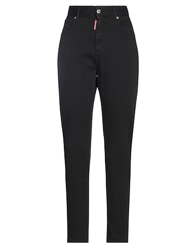 DSQUARED2 Denim pants Black 92% Cotton, 5% Elastomultiester, 3% Elastane, Polyamide