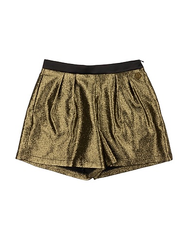 ELIE SAAB Shorts & Bermudas Platin 58% Polyester, 33% Baumwolle, 7% Metallisiertes Polyester, 2% Andere Fasern