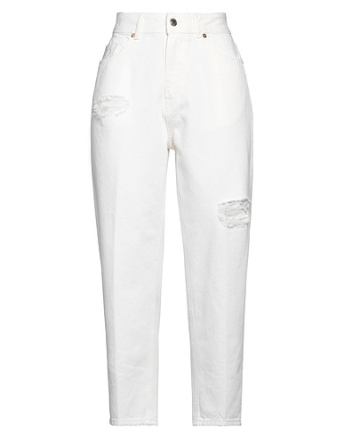 TRUE NYC® Pantaloni jeans Bianco 100% Cotone