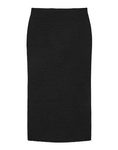 COS Midi skirt Black 57% Viscose, 42% Polyamide, 1% Elastane