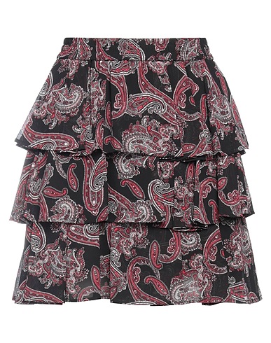 MICHAEL MICHAEL KORS Mini skirt Black 55% Recycled polyester, 45% Polyester