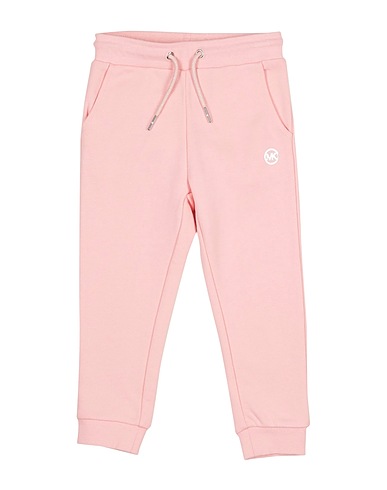MICHAEL KORS KIDS Casual trouser Light pink 100% Cotton, Elastane