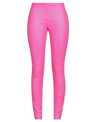 GIUSEPPE DI MORABITO Casual pants Fuchsia 82% Polyamide, 18% Elastane