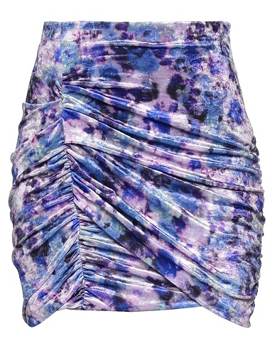 ISABEL MARANT Mini skirt Purple 85% Polyamide, 15% Elastane