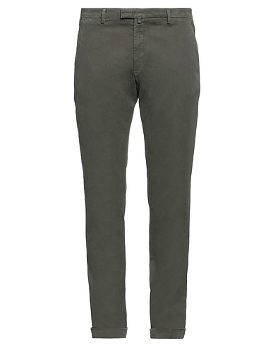 BRIGLIA 1949 Casual trouser Lead 54% Cotton, 43% Modal, 3% Elastane
