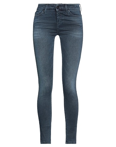 DIESEL Denim trousers Blue 90% Cotton, 6% Elastomultiester, 4% Elastane