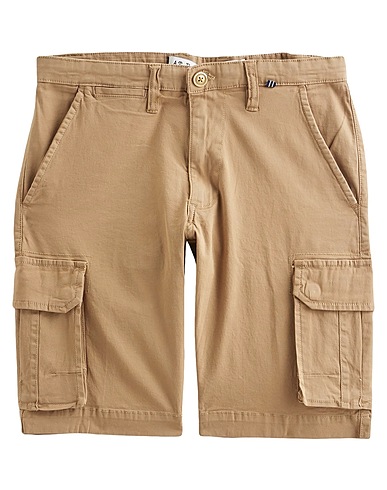 AT.P.CO Shorts & Bermuda Cammello 98% Cotone, 2% Elastan