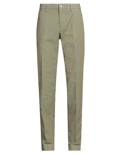 MASON'S Chinos Verde militare 97% Cotone, 3% Elastan