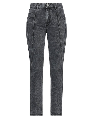 ISABEL MARANT Pantaloni jeans Grigio 100% Cotone