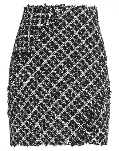 RODEBJER Mini skirt Black 42% Recycled cotton, 36% Polyester, 18% Polyamide, 4% Acetate