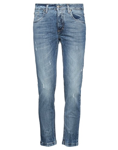 SQUAD² Pantaloni jeans Blu 97% Cotone, 3% Elastan
