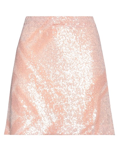 KOCHÉ Mini skirt Light pink 97% Polyester, 3% Elastane