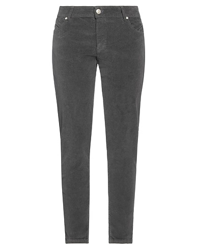 BRAND UNIQUE Casual trouser Grey 98% Cotton, 2% Elastane