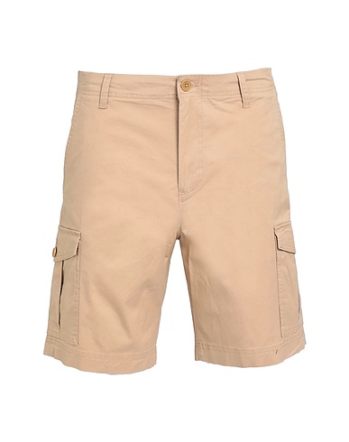 SELECTED HOMME Shorts & Bermuda Sand 50% Organic cotton, 48% Cotton, 2% Elastane