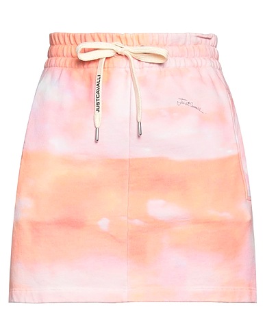 JUST CAVALLI Mini skirt Salmon pink 100% Cotton