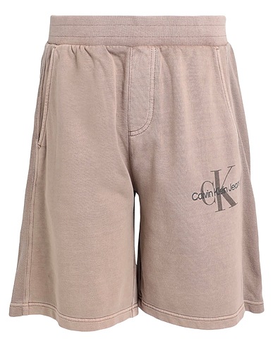 CALVIN KLEIN JEANS Shorts & Bermuda Light brown 100% Cotton