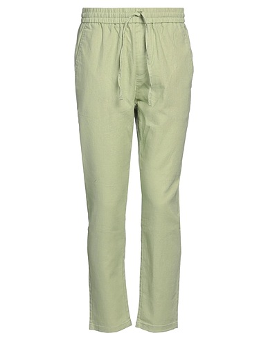 ONLY & SONS Chinos Verde chiaro 75% Cotone, 25% Lino