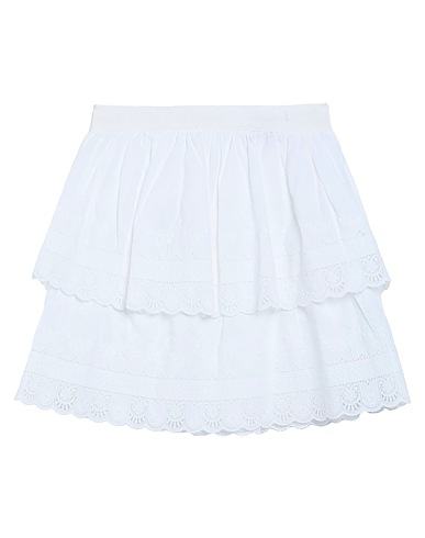 PAUL & JOE Mini skirt White 100% Cotton