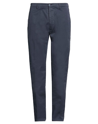 MASON'S Casual trouser Midnight blue 96% Cotton, 4% Elastane