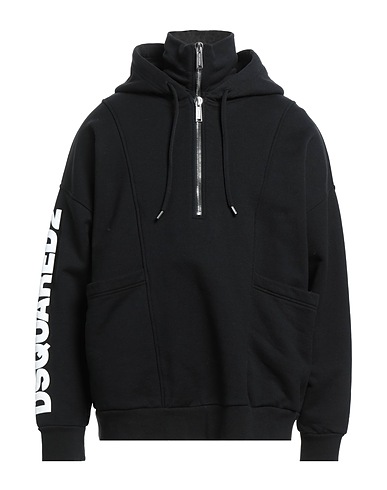 DSQUARED2 Sweatshirt Black 100% Cotton