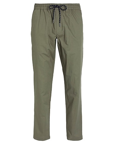 TOMMY HILFIGER Casual pants Military green 100% Cotton