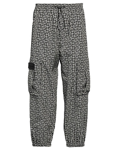 BALMAIN Casual trouser Black 100% Polyamide, Polyester