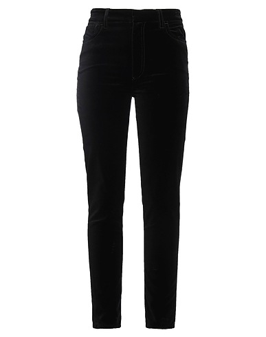 ALESSANDRA RICH Casual trouser Black 98% Cotton, 2% Elastane