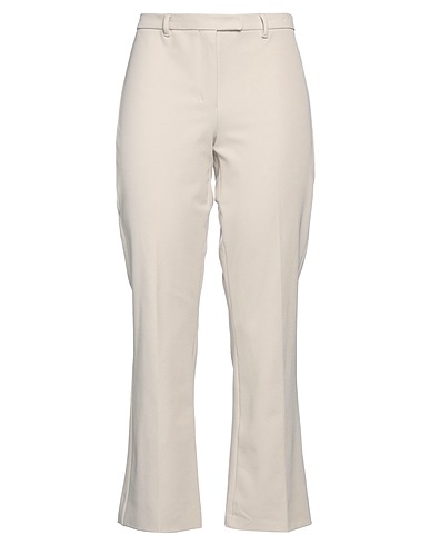 'S MAX MARA Casual pants Beige 52% Cotton, 41% Polyamide, 7% Elastane