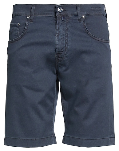 JACOB COHЁN Shorts & Bermuda Navy blue 55% Cotton, 42% Lyocell, 3% Elastane