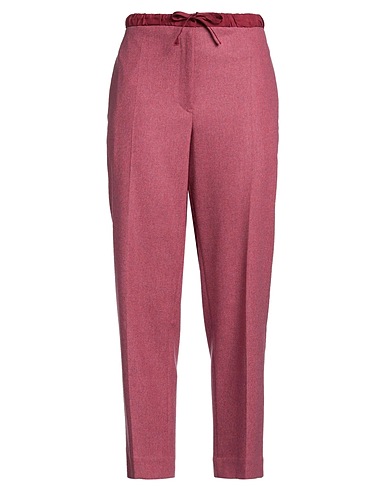 JIL SANDER Casual trouser Garnet 100% Wool, Viscose