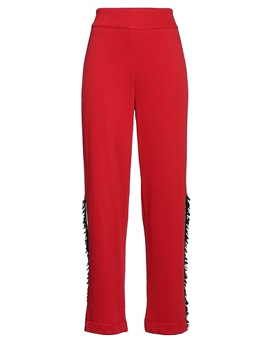 JIJIL Casual pants Red 88% Cotton, 12% Polyester