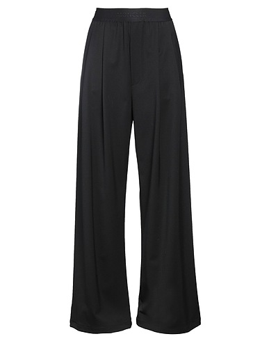 MONCLER Casual pants Black 53% Polyester, 43% Wool, 4% Elastane
