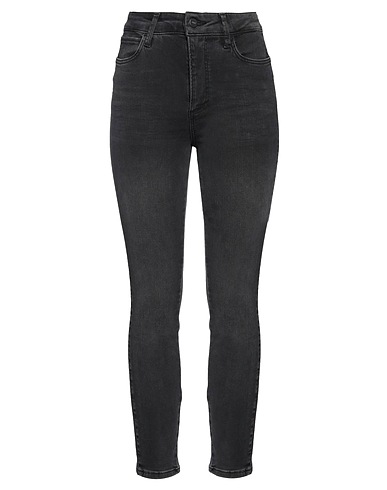 PAIGE Denim trousers Charcoal 91% Cotton, 5% Elastomultiester, 4% Elastane