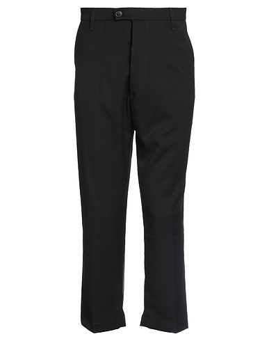 GAëLLE Paris Casual pants Black 63% Polyester, 34% Viscose, 3% Elastane