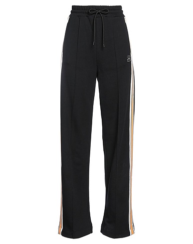 MSGM Pantalone Nero 100% Cotone