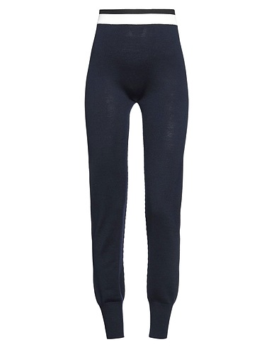 JIL SANDER Casual trouser Midnight blue 83% Virgin Wool, 12% Viscose, 3% Polyester, 2% Silk