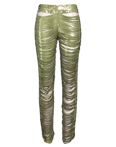 DSQUARED2 Casual trouser Sage green 100% Polyamide