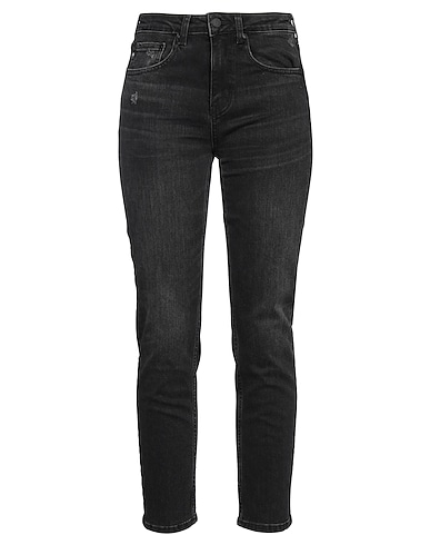 AG JEANS Denim pants Black 99% Organic cotton, 1% Elastane