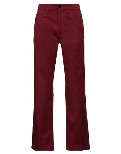 DEPARTMENT 5 Casual pants Burgundy 98% Cotton, 2% Elastane