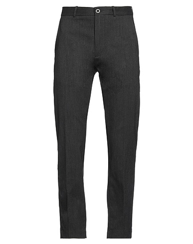 DEPARTMENT 5 Casual trouser Charcoal 50% Virgin Wool, 48% Cotton, 2% Elastane
