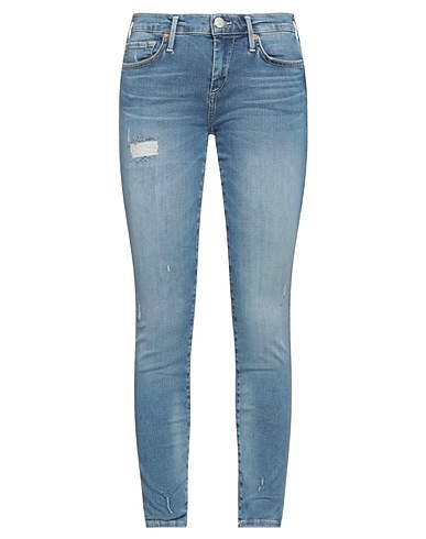 TRUE RELIGION Denim trousers Blue 87% Cotton, 9% Polyester, 4% Elastane