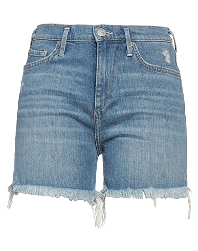TRUE RELIGION Denim shorts Blue 99% Cotton, 1% Elastane